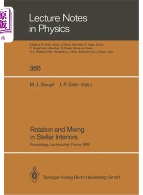 海外直订Rotation and Mixing in Stellar Interiors: Proceedings of the Workshop Frontiers  恒星内部结构的旋转与混合：