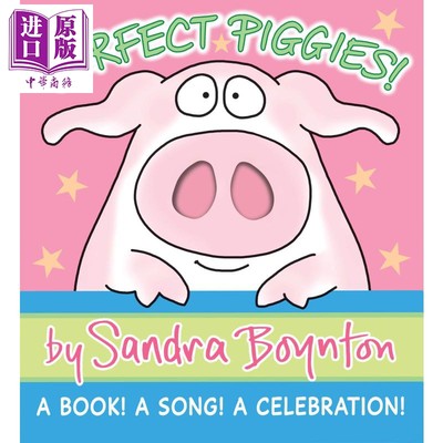 现货 Sandra Boynton 神奇小猪 Perfect Piggies 英文原版 进口图书 儿童绘本 故事图画书 纸板书 0-4岁【中商原版】