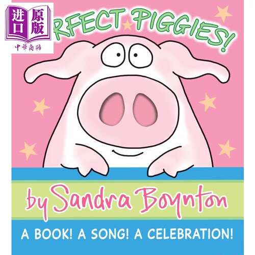 现货 Sandra Boynton 神奇小猪 Perfect Piggies 英文原版 进口图书 儿童绘本 故事图画书 纸板书 0-4岁【中商原版】