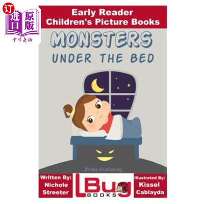 海外直订Monsters Under the Bed - Early Reader - Children's Picture Books 床下的怪物-早期读者-儿童绘本