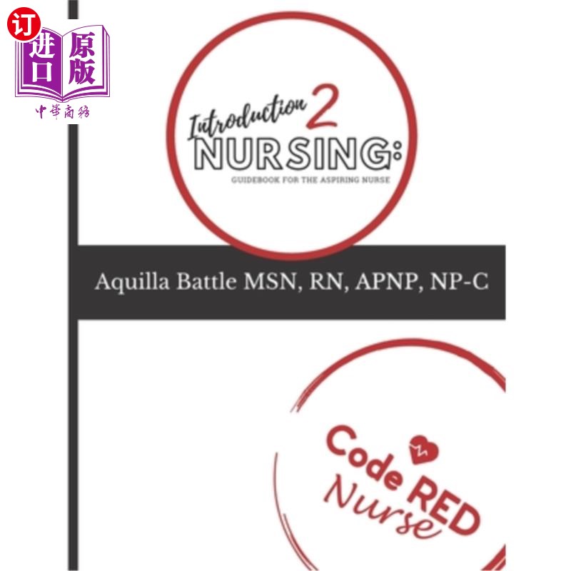 海外直订Introduction 2 Nursing: Guidebook for the Aspiring Nurse 导言2护理：有抱负的护士指南