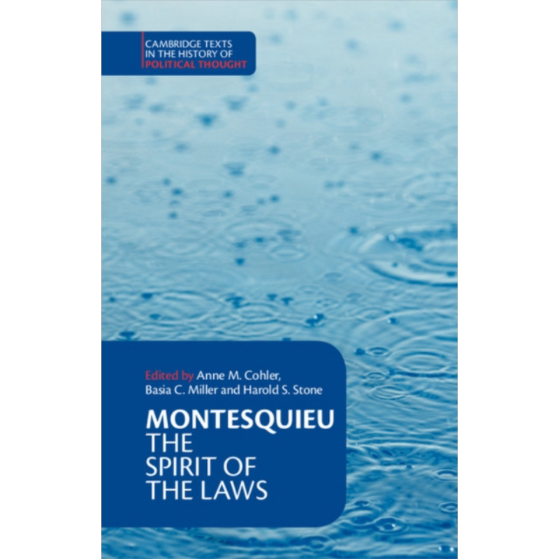 预售 论法的精神(剑桥政治思想史经典文本丛书)英文原版 Montesquieu The Spirit of the Laws【中商原版】