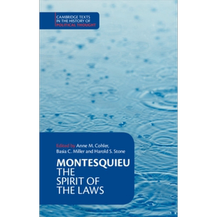 论法的精神(剑桥政治思想史经典文本丛书)英文原版 Montesquieu The Spirit of the Laws【中商原版】