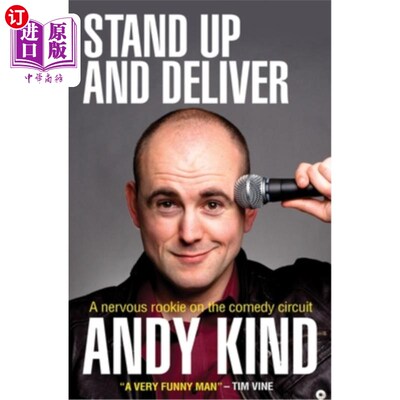 海外直订Stand Up and Deliver: A Nervous Rookie on the Comedy Circuit 站起来发言:喜剧圈里一个紧张的新手