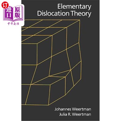 海外直订Elementary Dislocation Theory 基本位错理论