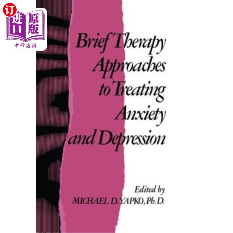 海外直订医药图书Brief Therapy Approaches to Treating Anxiety and Depression 治疗焦虑和抑郁的简单治疗方法