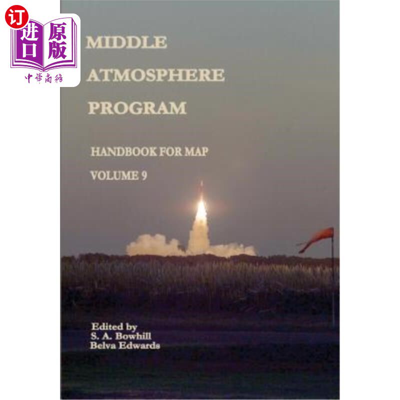 海外直订Middle Atmosphere Program - Handbook for MAP: Volume 9 中层大气计划- MAP手册:第9卷