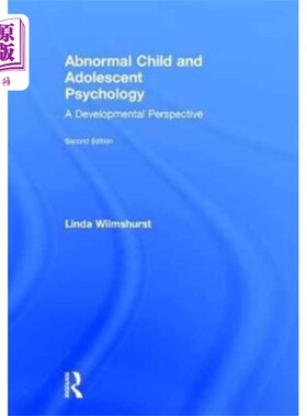 海外直订Abnormal Child and Adolescent Psychology 变态儿童与青少年心理学