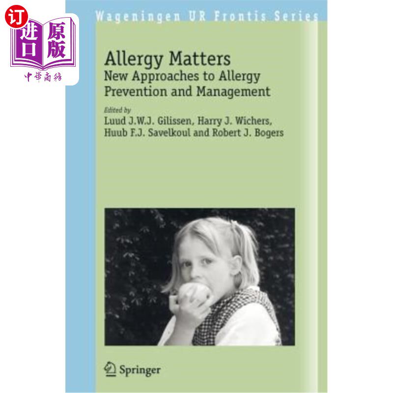海外直订Allergy Matters: New Approaches to Allergy Prevention and Management 过敏问题:过敏预防和管理的新方法