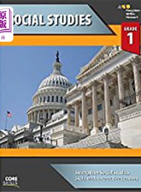 海外直订Core Skills Social Studies Workbook Grade 1 Steck Vaughn核心技能社会研究：1级工作手册