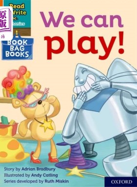 海外直订Read Write Inc. Phonics: Orange Set 4 Book Bag B... Read Write公司自然拼读:橙色套装4书袋书1我们可以玩!