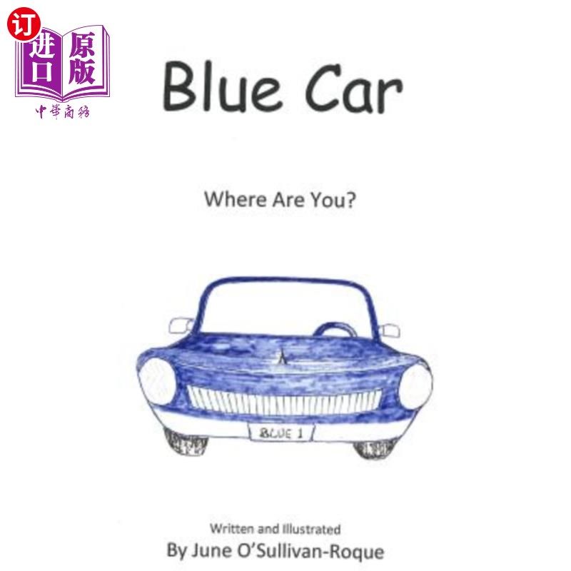 海外直订blue car: where are you? 蓝色汽车:你在哪里?