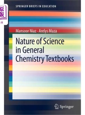 海外直订Nature of Science in General Chemistry Textbooks 普通化学教材中的科学本质