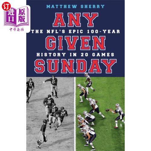 海外直订Any Given Sunday 任何给定的星期日