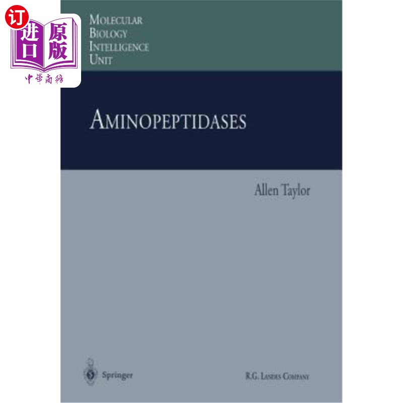 海外直订Aminopeptidases 氨肽酶类