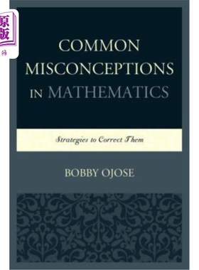 海外直订Common Misconceptions in Mathepb 马塞布的常见误解