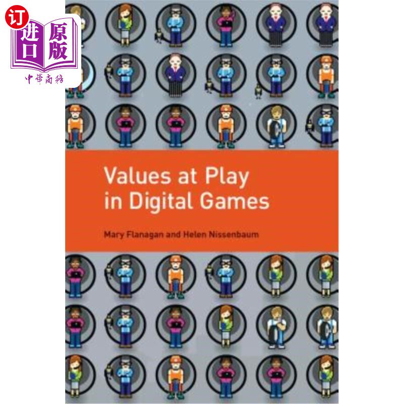 海外直订values at play in digital games 数字游戏中的游戏价值