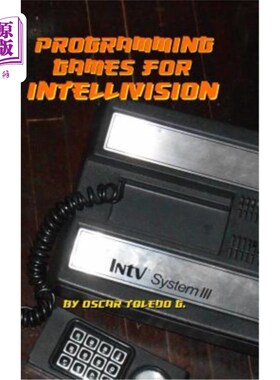 海外直订Programming Games for Intellivision 为智能视觉编程游戏