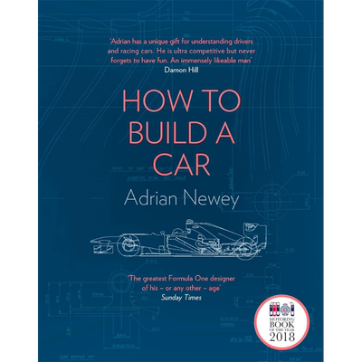 预售 如何造一辆车 英文原版 How to Build a Car Adrian Newey F1 一级方程式赛车 汽车工程与技术 科学百科 F1赛车书籍