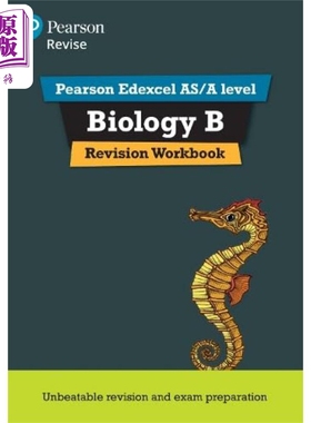 Pearson Revise 培生爱德思AS & Alevel生物复习练习册 Edexcel Biology Revision Workbook 2025 2026 exams【中商原版】