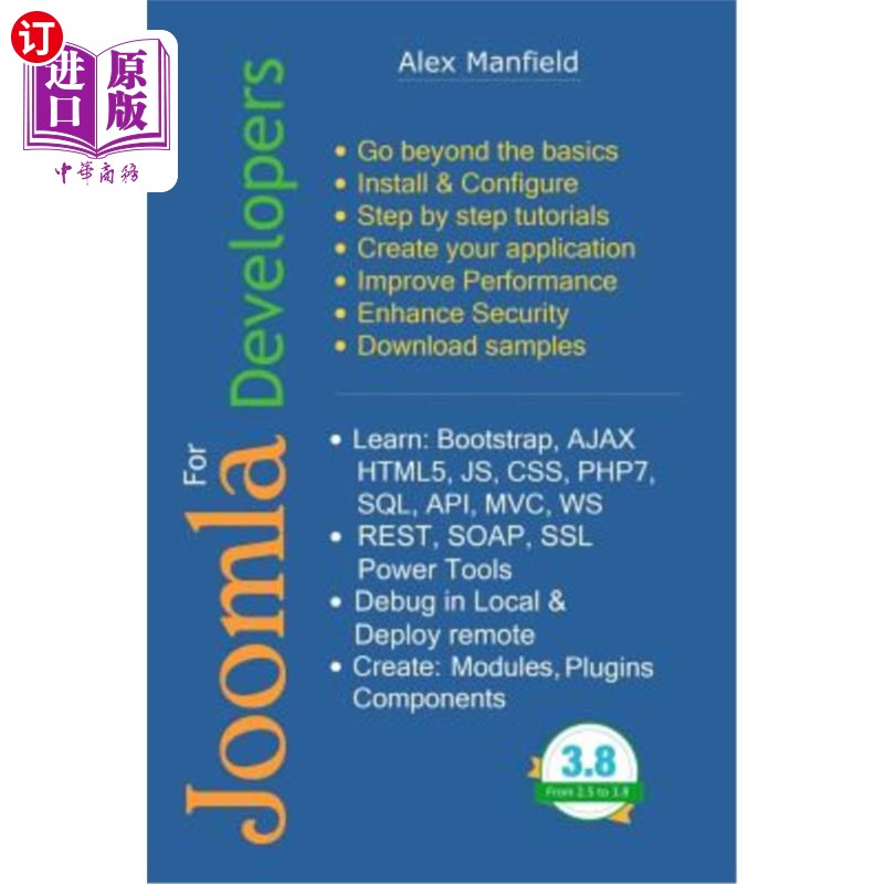 海外直订Joomla for Developers Joomla开发商