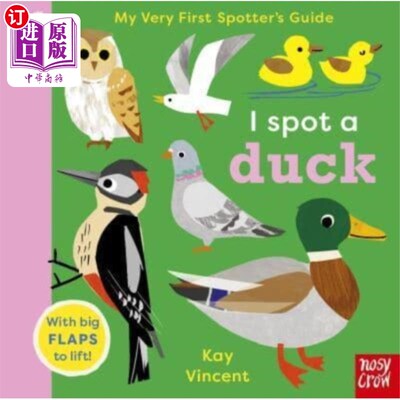 海外直订National Trust: My Very First Spotter's Guide: I... 国民信托:我的第一个观察者指南:我发现了一只鸭子