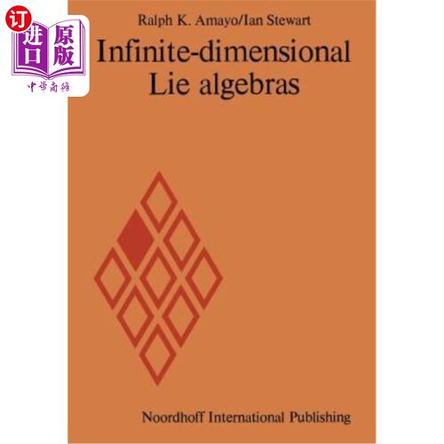 海外直订Infinite-Dimensional Lie Algebras 无限维李代数