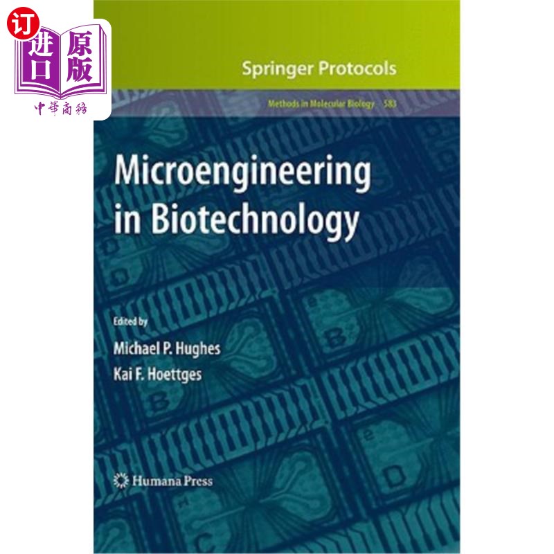 海外直订Microengineering in Biotechnology 生物技术中的微工程