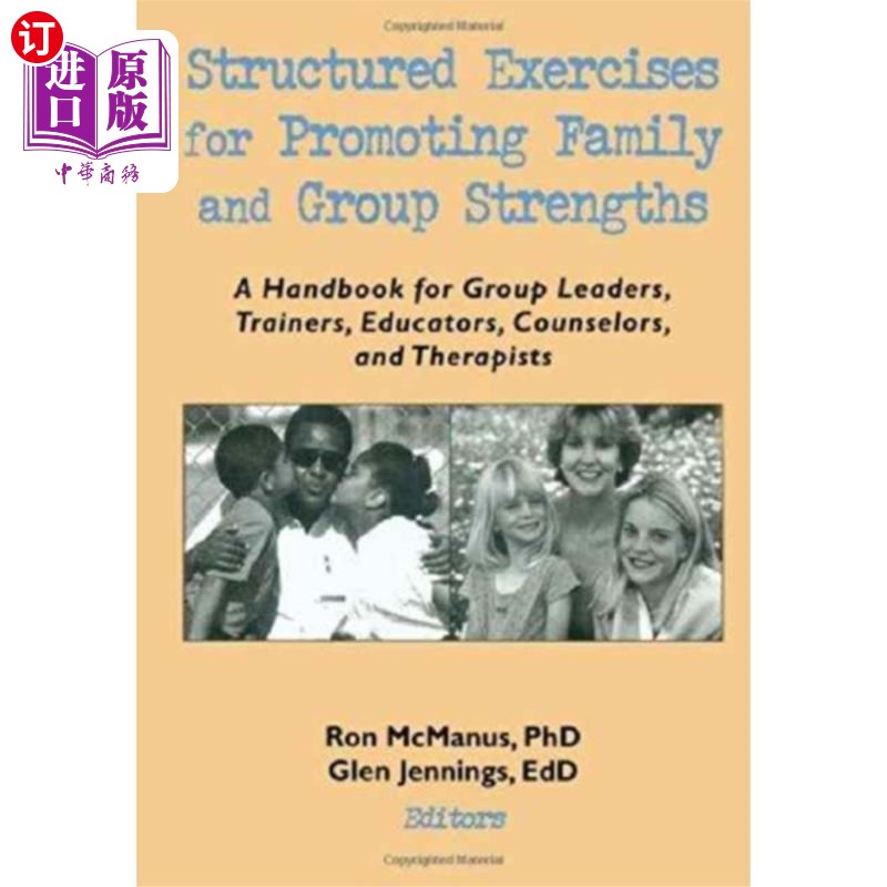 海外直订医药图书Structured Exercises for Promoting Family and Gr... 促进家庭和团体力量的结构化练习