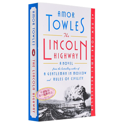 林肯高速公路 The Lincoln Highway 英文原版 Amor Towles 人生的旅程 青春与成长【中商原版】