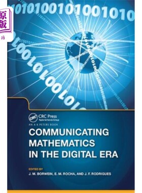 海外直订Communicating Mathematics in the Digital Era 数字时代的数学交流