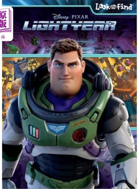 海外直订Disney Pixar Lightyear: Look and Find 迪士尼皮克斯光年:寻找和发现