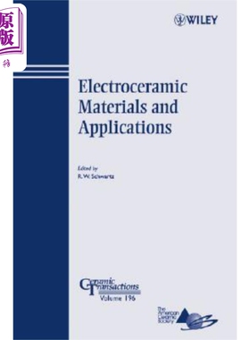 现货 电子陶瓷材料及应用 Electroceramic Materials And Applications 英文原版R. Schwartz 中商原版