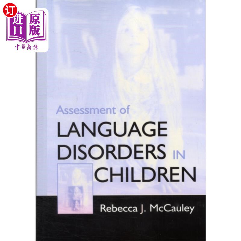 海外直订Assessment of Language Disorders in Children 儿童语言障碍的评估
