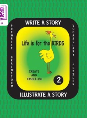 海外直订Life is For the Birds- Write a Story-Volume Two: Learn about the Barred Owl, Kin 生活是为了鸟类-写一个故事-