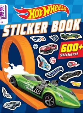 海外直订Hot Wheels: Sticker Book 风火轮：贴纸书