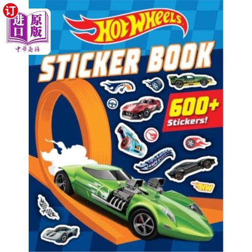 海外直订Hot Wheels: Sticker Book 风火轮：贴纸书
