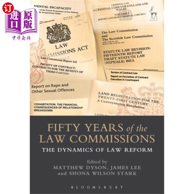 海外直订Fifty Years of the Law Commissions 法律委员会的五十年