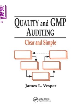 海外直订医药图书Quality and GMP Auditing: Clear and Simple 质量和GMP审核