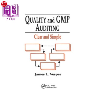海外直订医药图书Quality and GMP Auditing: Clear and Simple 质量和GMP审核