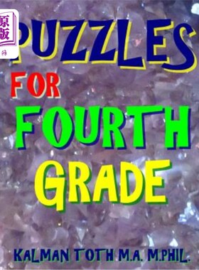 海外直订医药图书Puzzles for Fourth Grade: 80 Large Print Word Search Puzzles 四年级拼图：80个大型印刷文字搜索拼图