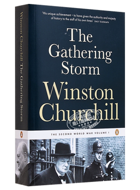 丘吉尔二战回忆录 1 英文原版 The Second World War 1:The Gathering Storm Winston Churchill 【中商原版】
