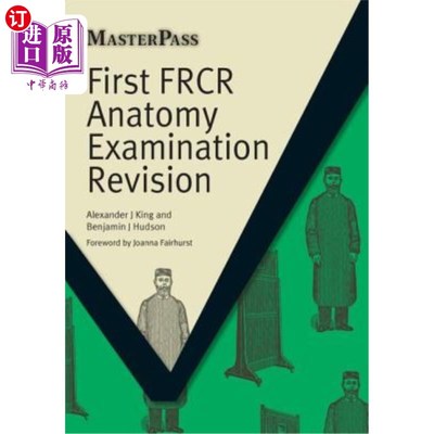 海外直订医药图书First Frcr Anatomy Examination Revision 第一次Frcr解剖检查修订