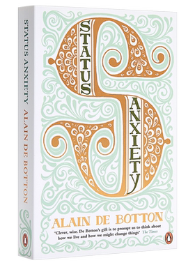 身份的焦虑 英文原版 Status Anxiety 阿兰·德波顿 Alain de Botton【中商原版】