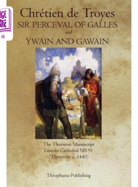 海外直订Sir Perceval of Galles and Ywain and Gawain 加勒斯，伊温，高文的珀西瓦尔爵士
