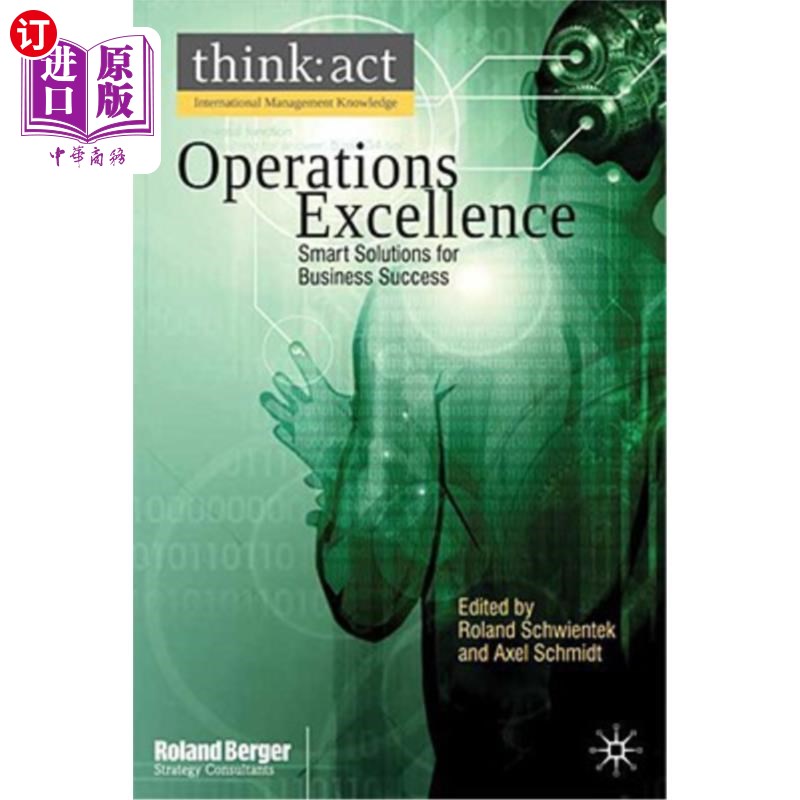 海外直订Operations Excellence: Smart Solutions for Business Success 卓越运营:商业成功的智能解决方案