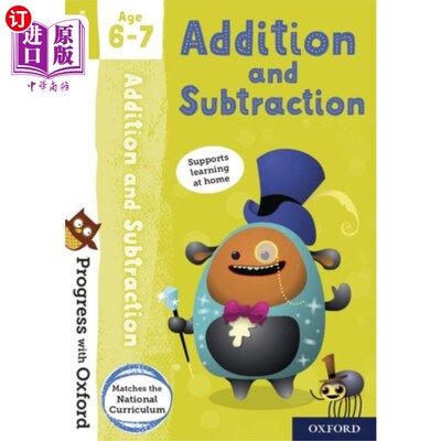 海外直订Progress with Oxford: Addition and Subtraction A... 6-7岁的《牛津的进步:加减法》