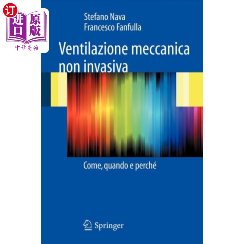海外直订医药图书Ventilazione meccanica non invasiva 非侵入性机械通风