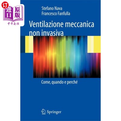 海外直订医药图书Ventilazione meccanica non invasiva 非侵入性机械通风