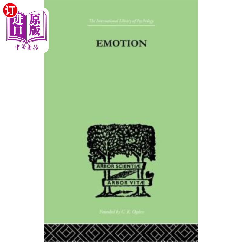海外直订Emotion: A COMPREHENSIVE PHENOMENOLOGY OF THEORIES AND THEIR MEANINGS for 情感:一个全面的现象学理论及其意义
